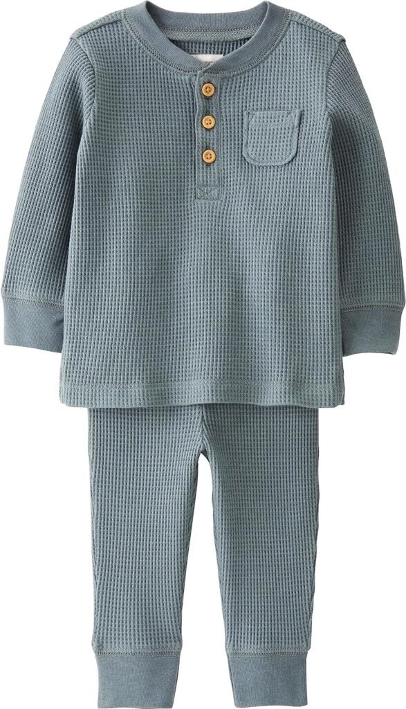 little planet by carters Unisex Baby Organic Cotton 2-Piece Sets