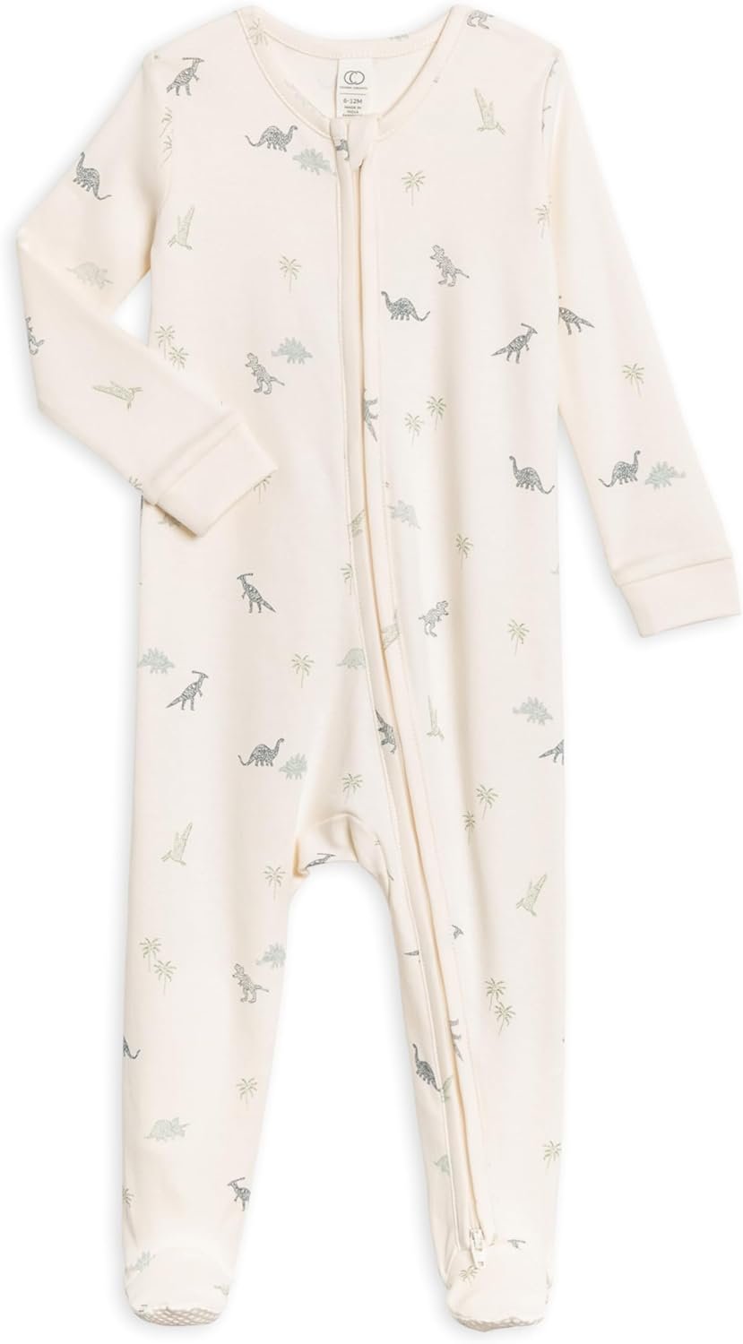 Colored Organics Baby Organic Cotton Peyton Zip Up Footed Sleeper Review