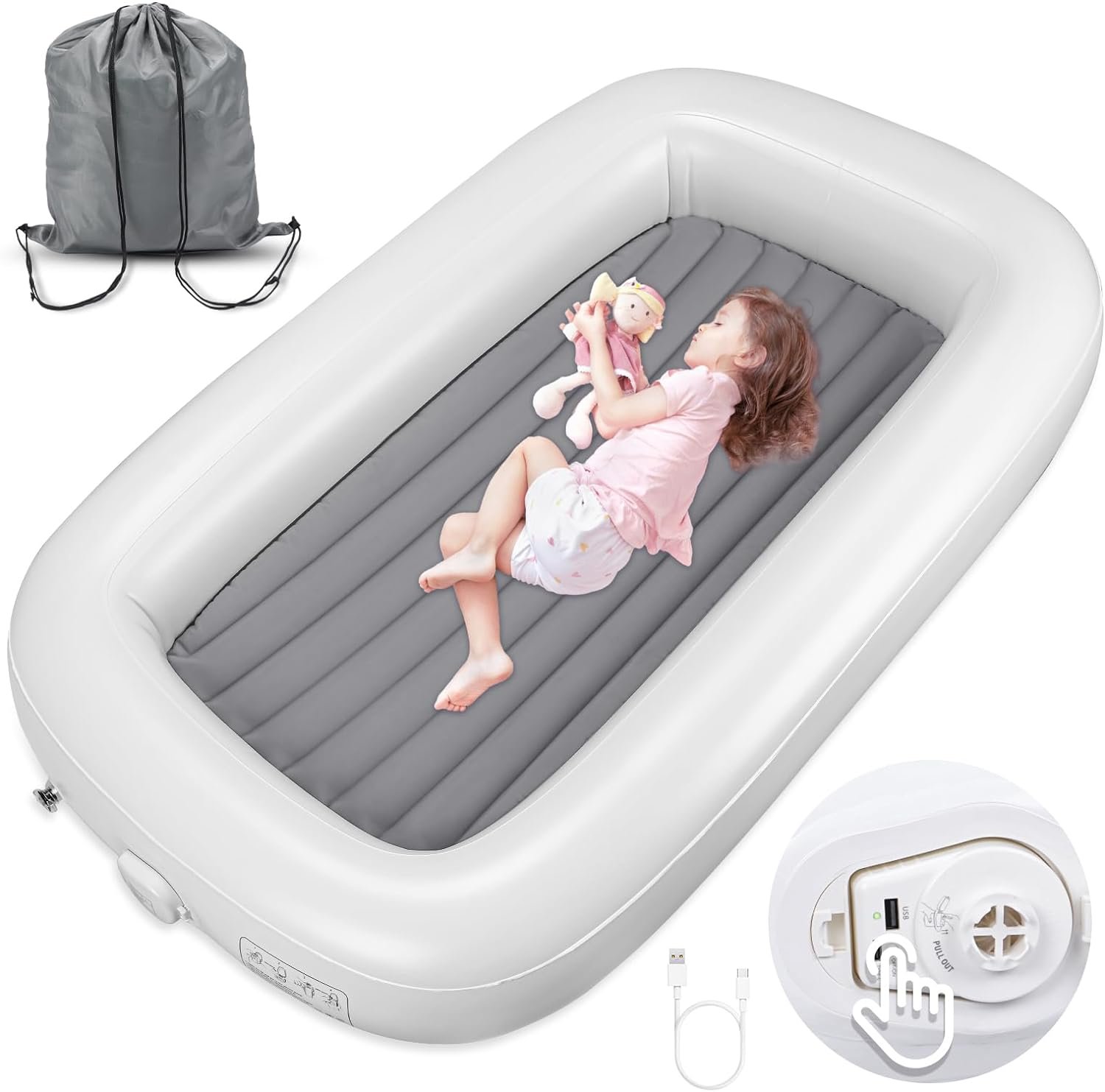 JOSEN Inflatable Toddler Travel Bed Review