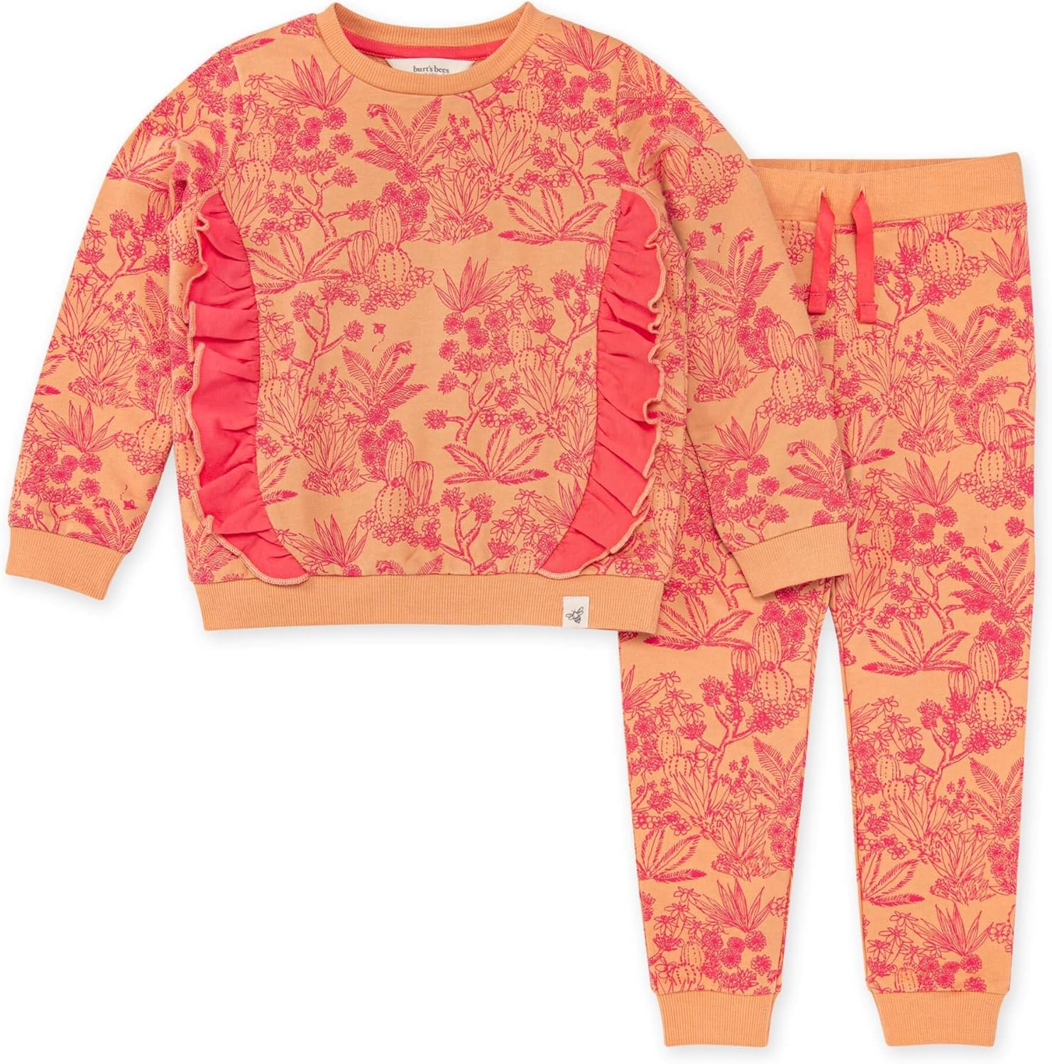 Burt’s Bees Baby Girls’ Top and Pant Set Review